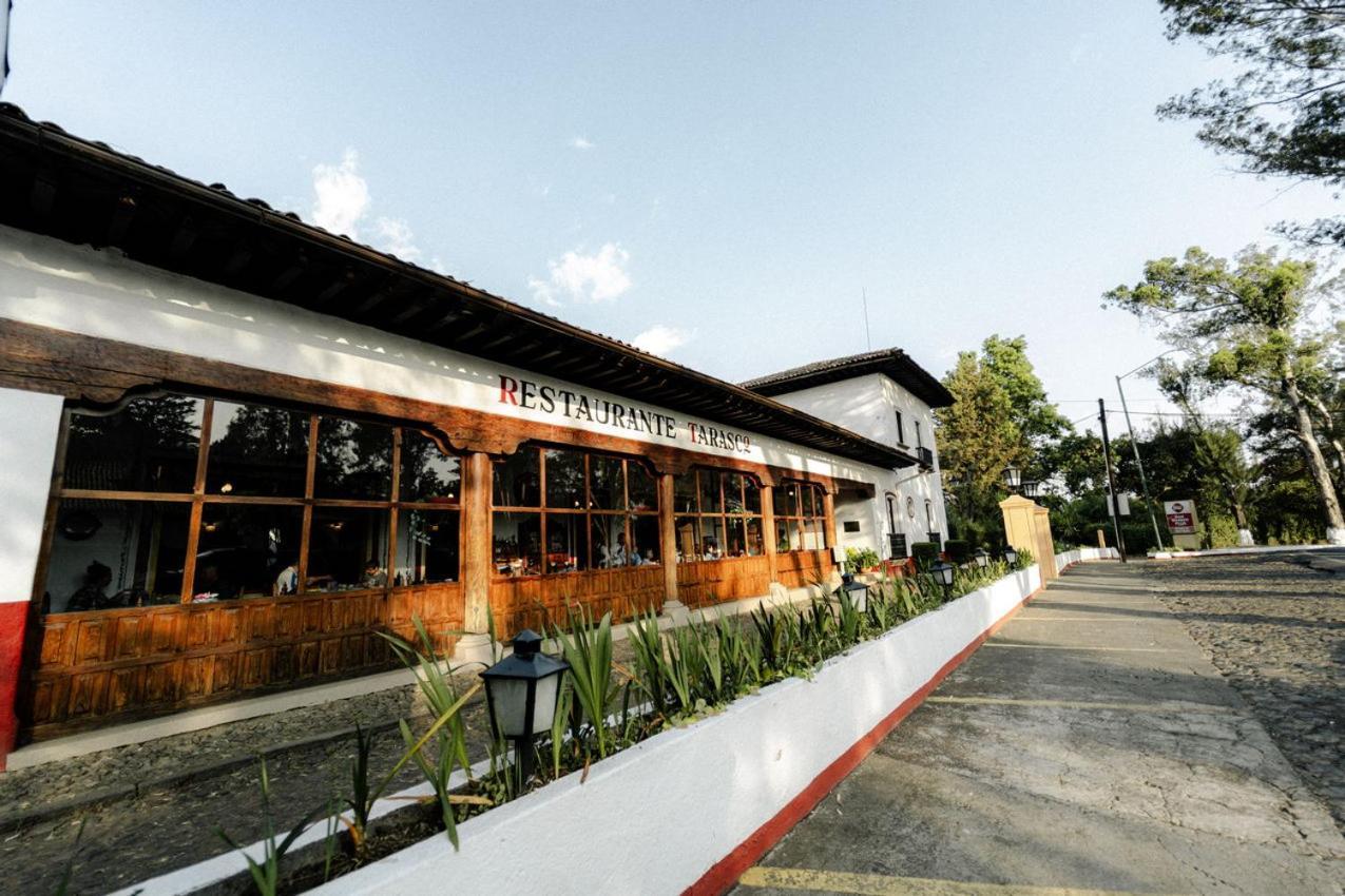 Best Western Plus Posada De Don Vasco Pátzcuaro Kültér fotó Restaurant in San Marcos