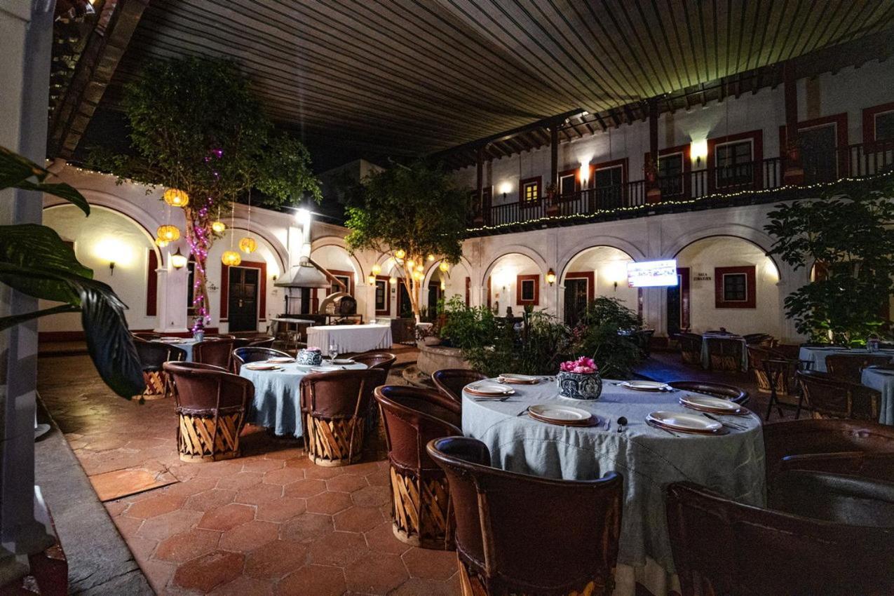 Best Western Plus Posada De Don Vasco Pátzcuaro Kültér fotó Restaurant in the hotel
